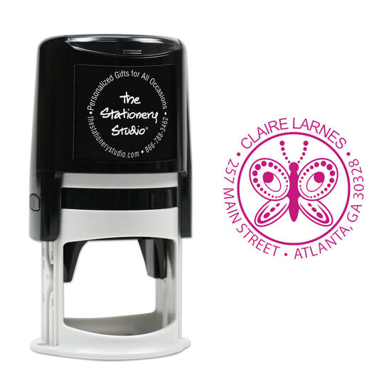 Butterfly Self Inking Stamper